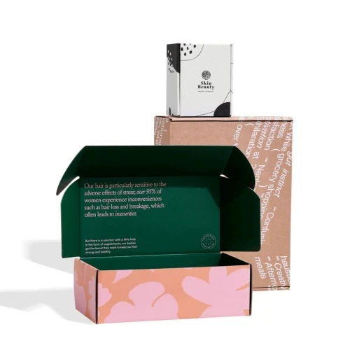 Matte Colored Corrugated Mailing Boxes